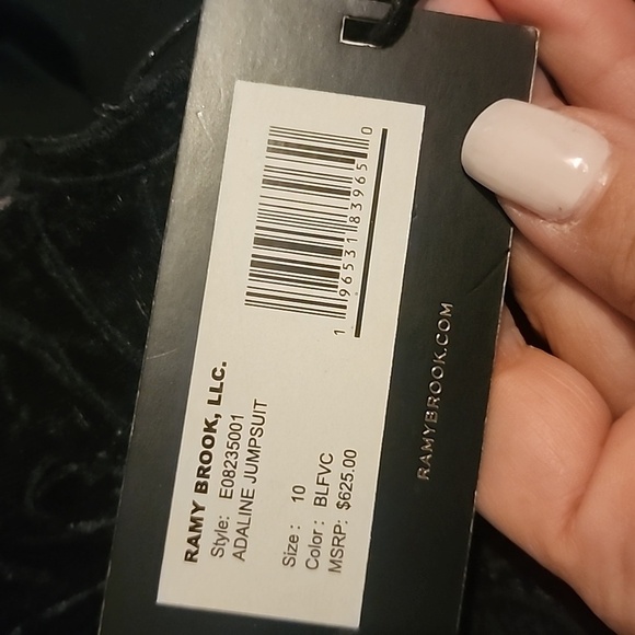 RAMY BROOK ADALINE JUMPSUIT SIZE 10 - Picture 7 of 7